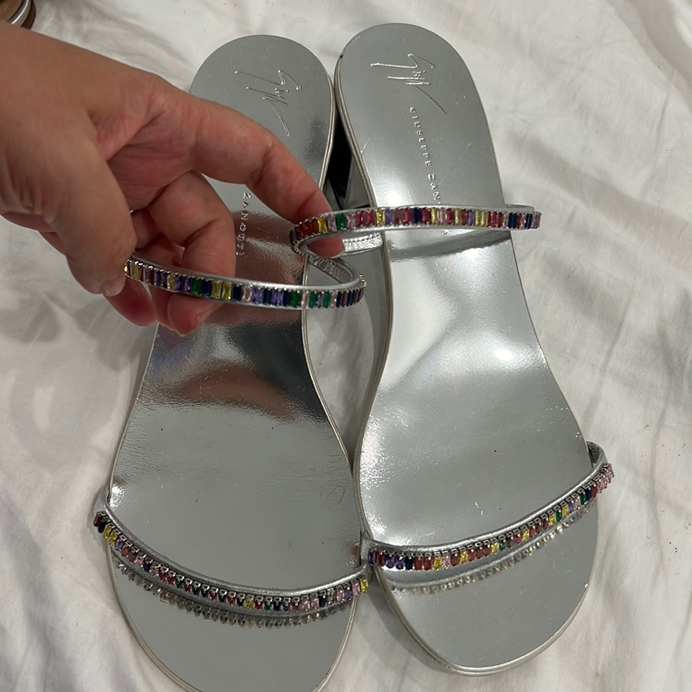 Giuseppe Zanotti crystal sandals